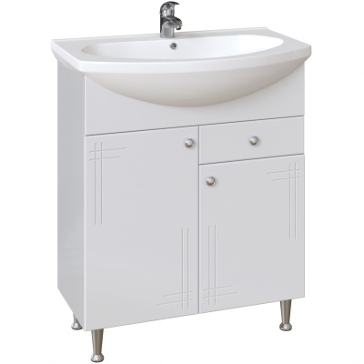 Тумба под раковину San Star Июнь 65 113.1-1.4.1. Белая