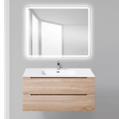 Комплект мебели для ванной BelBagno SET BB N7 Etna 100 подвесной Rovere Bianco