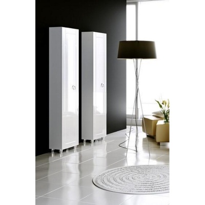 Шкаф пенал Aqwella 5 Stars Инфинити 45 Inf.05.45 Белый