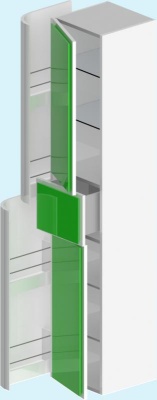 Пенал Astra Form Прима ЦВ RAL Правый