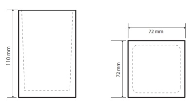 Стакан для зубных щеток Bemeta Vista 120111026-100 Черный Стакан для зубных щеток Bemeta Vista 120111026-100 Черный