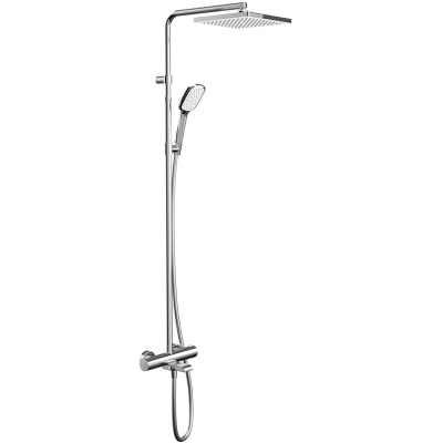 Душевая система Teska Galaxy Square DK3101C с термостатом Хром