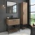 Тумба с раковиной Comforty Бредфорд 75 4149064 Дуб темный