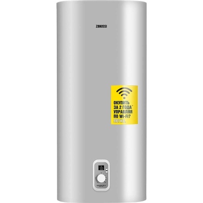 Водонагреватель накопительный Zanussi ZWH/S 100 Splendore XP 2.0 Silver Серый серебристый без Wi-Fi модуля