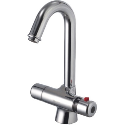 Смеситель для раковины Lemark Thermo LM7736C с термостатом Хром