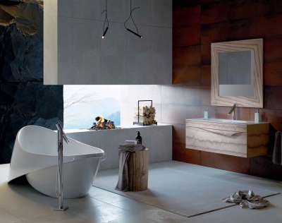 Тумба под раковину Aqwella Clarberg Papyrus Wood 100 Pap-w.01.10/LIGHT подвесная Светлое дерево