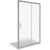 Душевая дверь в нишу Good Door Infinity WTW-120 120 профиль Хром стекло прозрачное