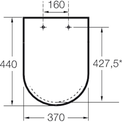 Сиденье для унитаза Roca Carmen 801B5200B Белая с микролифтом