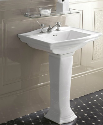 Раковина Devon&Devon Westminster IBLP3FWES Белый
