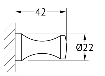 Крючок FBS Universal 002 Хром