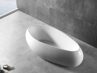 Акриловая ванна Abber AB9243 170х80 без гидромассажа