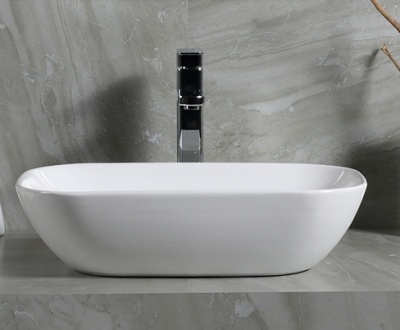 Накладная раковина Mira MR-5004 Белая