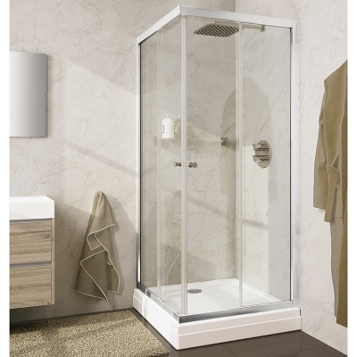 Душевой уголок Riho Lucena Square 90x90 Хром