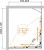 Душевой уголок Cezares Molveno AH-21 110х80 MOLVENO-AH-21-80+30-P-Cr профиль Хром стекло рифленое
