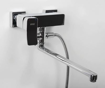 Смеситель для ванны WasserKRAFT Aller 1062L универсальный Хром