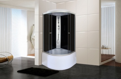 Душевая кабина Parly Classic Эконом EC80 80х215 профиль Сатин стекло тонированное