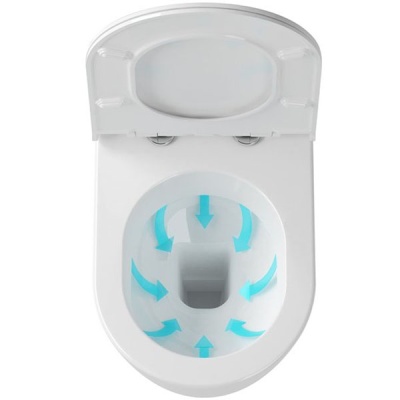 Унитаз Ravak Uni Chrome X01516 подвесной без сиденья