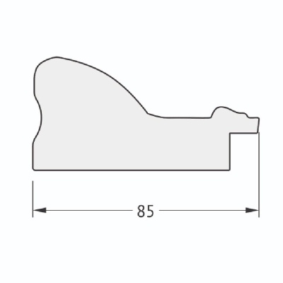 Зеркало Evoform Exclusive-G 155х66 Фреска