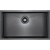 Кухонная мойка Paulmark Koher 74 PM807444-GM Вороненая сталь
