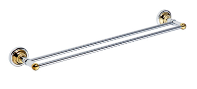 Полотенцедержатель Bemeta Retro Gold and Сhrom 144204058 Золото хром