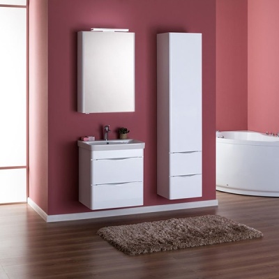 Тумба под раковину Aquanet Орлеан 60 183081 подвесная Белая