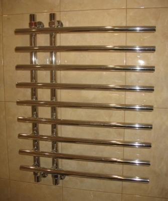 Водяной полотенцесушитель Ника Bamboo ЛБ4 80x40 Хром