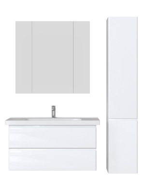 Тумба под раковину San Star Arista 100 181.1-1.5.1. подвесная Белая