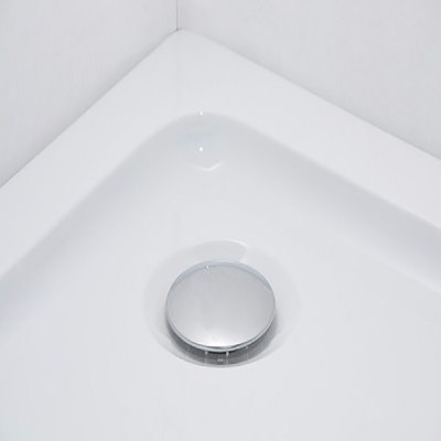 Душевой уголок SSWW LA60-S42 90х90 профиль Хром стекло прозрачное