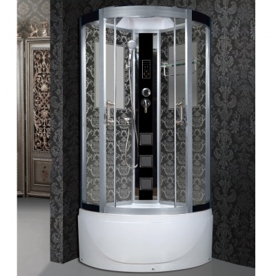 Душевая кабина Niagara Lux 7790 90x90 профиль Золото задняя стенка Золото