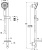 Душевой гарнитур Vitra Master Slot 3F A45691EXP Хром