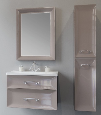 Зеркало Marka One Delice 65x85 Cappuccino