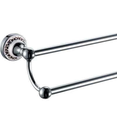 Держатель для полотенец Fixsen Bogema FX-78502 Хром Белый