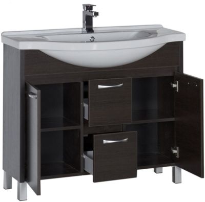 Тумба под раковину Aquanet Донна 100 169183 Венге