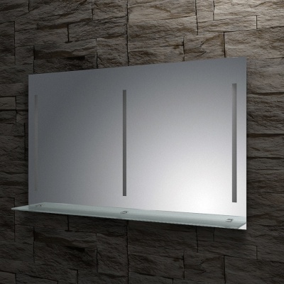 Зеркало Evoform Ledline-S 75х130 с подсветкой