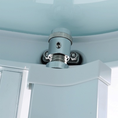 Душевая кабина Orans SR-86152 R 110x80 с гидромассажем профиль Белый задние стенки Белые