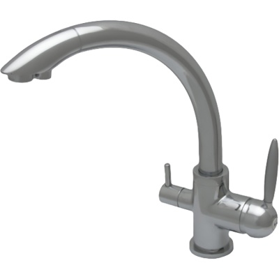 Смеситель для кухни Seaman Barcelone SSL-5381-Water Хром