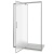 Душевая дверь в нишу Good Door Orion WTW-PD-130 130 профиль Хром стекло прозрачное