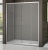 Душевая дверь в нишу Good Door Latte WTW-TD-160-G-WE 160 профиль Белый стекло матовое
