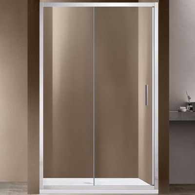 Душевая дверь Vincea Garda VDS-1G120CL 120x190 профиль Хром стекло прозрачное