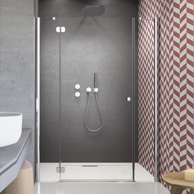 Элемент душевой двери Radaway Torrenta DWJS 150 L профиль Хром стекло прозрачное