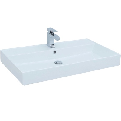 Комплект мебели для ванной Aquanet Nova Lite 100 243228 подвесной Белый