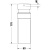 Дозатор для жидкого мыла Duravit Starck T 0099354600 Черный матовый