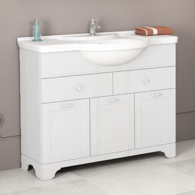 Тумба под раковину Dreja Antia 95 Белая