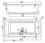 Акриловая ванна Vagnerplast Adelina 180x80 без гидромассажа