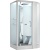 Душевая кабина Orans SR-89105S R white 120x90 с баней профиль Белый задние стенки Белые
