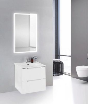 Тумба под раковину BelBagno ETNA 39-600/390-2C-SO-BL-P подвесная Bianco Lucido