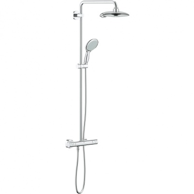 Душевая система Grohe Euphoria Power&Soul System 26186000 с термостатом Хром