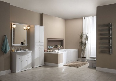 Шкаф пенал Aquanet Лагуна 71 175396 Белый