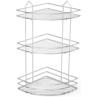 Полка корзина Tekno-tel BK003 угловая Хром