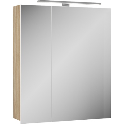 Зеркальный шкаф Diborg Lande Q 60 77.3103 Дуб